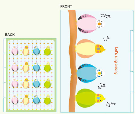 5-pocket Clear File - Kawaii! Inko-san.