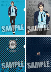 The New Prince of Tennis - 2 Clear File Set [T-shirt no Oujisama] Keigo Atobe