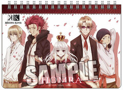 Movie K MISSING KINGS - B6 W Ring Notebook: Homra
