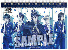 Movie K MISSING KINGS - B6 W Ring Notebook: Scepter 4