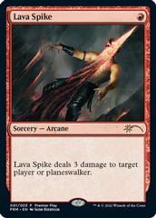 Lava Spike - Pro Tour Promo