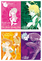 The Seven Deadly Sins - Clear File Set A