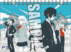 Persona 3 the Movie - B6 W Ring Notebook: Tokubetsu Kagai Katsudobu