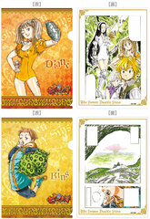 The Seven Deadly Sins (Original) - A4 Clear File: Diane & King