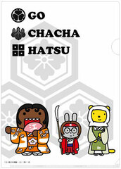 Taiga Drama Domo-kun - A5 Clear File: Asai Sisters