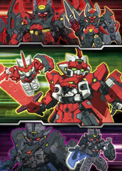 Tenkai Knights - Clear File Red