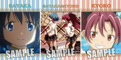 Puella Magi Madoka Magica the Movie [New] The Rebellion Story - 3 Mini Memo Pad Set: Sayaka Miki & Kyoko Sakura