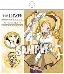 Puella Magi Madoka Magica the Movie [New] The Rebellion Story - Magnet & Memo Pad Set: Mami Tomoe