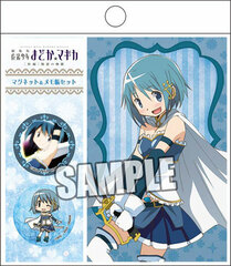 Puella Magi Madoka Magica the Movie [New] The Rebellion Story - Magnet & Memo Pad Set: Sayaka Miki