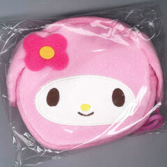 My Melody - Plush Face Series Neck Pouch MM-563