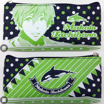 Free! - Denim Pencil Case: Makoto Tachibana
