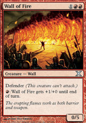 Wall of Fire - Foil