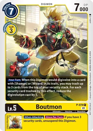 Boutmon - P-074 - P - Foil