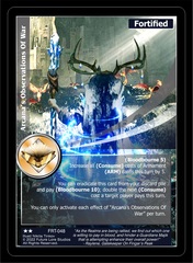 Arcana's Observations Of War