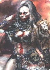 Sharn, The Orcbane Bloodmaiden [Full Foil Art]