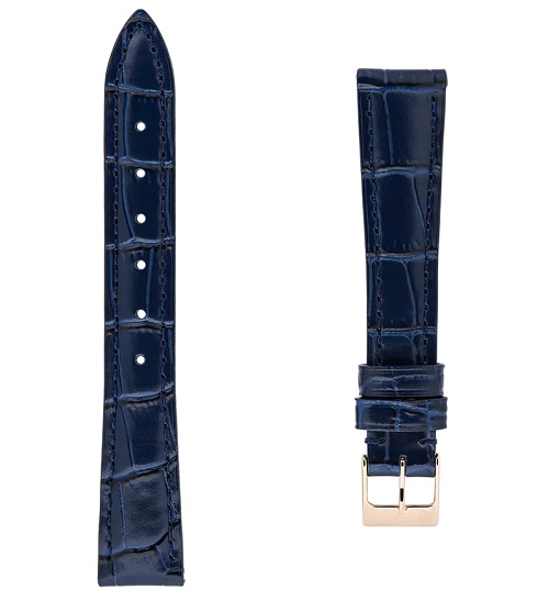 Frederique Constant - Straps FCS-DBLUE15X12 Shiny RGP