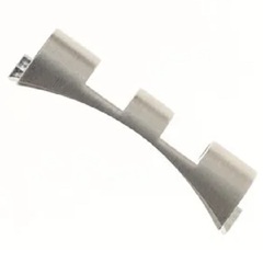 Glashutte Original - Matted Stainless Steel Endlinks for Gents Wristwatch 20AS