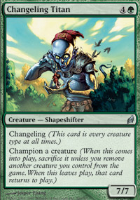 Changeling Titan - Foil