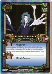 Elder Toguro, Puppet Master - C48 - Foil - Unlimited Edition
