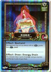 Ruka, the Malicious - C62 - Foil - 1st Edition