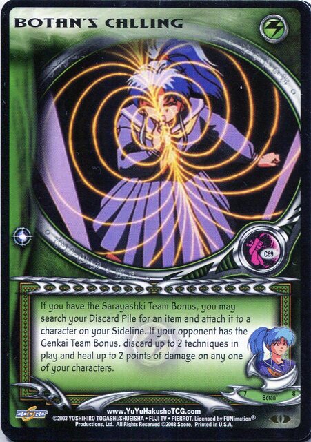 Botans Calling - C69 - 1st Edition