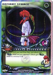 Defiant Stance - C72 - Foil - 1st Edition