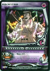 Backstab - C107 - 1st Edition