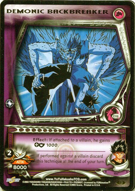 Demonic Backbreaker - C110