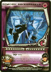 Demonic Backbreaker - C110