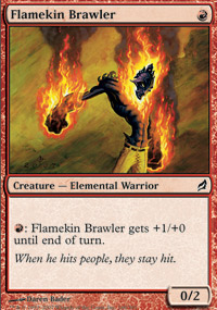 Flamekin Brawler - Foil