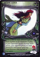 Hope Lost - R33 - 1st Edition