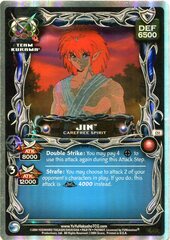 Jin, Carefree Spirit - C51 - Double Rainbow Foil - 1st Edition