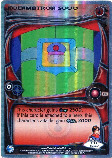 Koenmatron 5000 - C93 - Foil