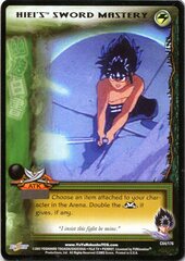 Hiei's Sword Mastery - C64/176 - 1st Edition