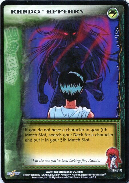 Rando Appears - ST102/176 - 1st Edition