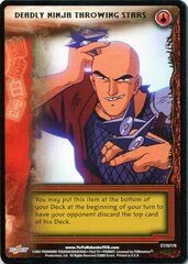 Deadly Ninja Throwing Stars - C119/176 - 1st Edition
