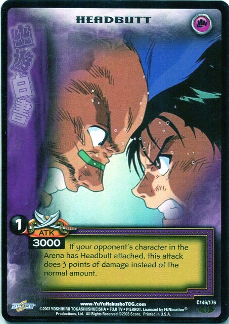 Headbutt - C146/176 - Unlimited Edition