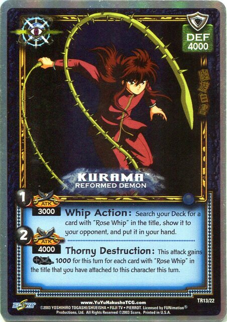 Kurama, Reformed Demon - TR13/22