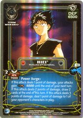 Hiei, Mukuro's General - R23 - Double Rainbow Foil - 1st Edition