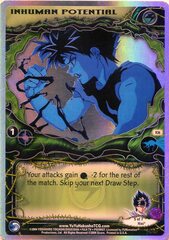 Inhuman Potential - R36 - Double Rainbow Foil - 1st Edition