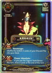 Karasu, Methodical Tactician - C53 - Double Rainbow Foil - Unlimited Edition