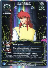 Kurama, Strategic Leader - C58 - Double Rainbow Foil - Unlimited Edition