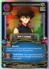 Natsume, Resilient Warrior - C60 - Double Rainbow Foil - Unlimited Edition