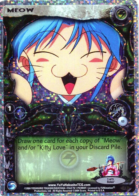 Meow - G3 - 1st Edition - Foil