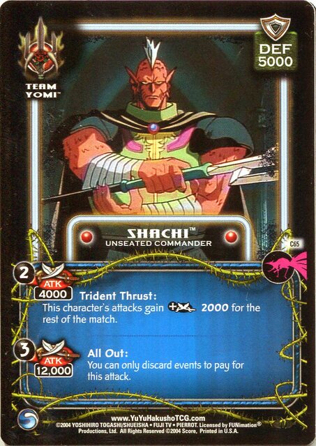 Shachi, Unseated Commander - C65 - 1st Edition