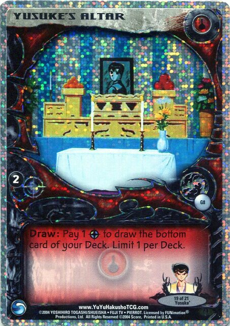 Yusukes Altar - G8