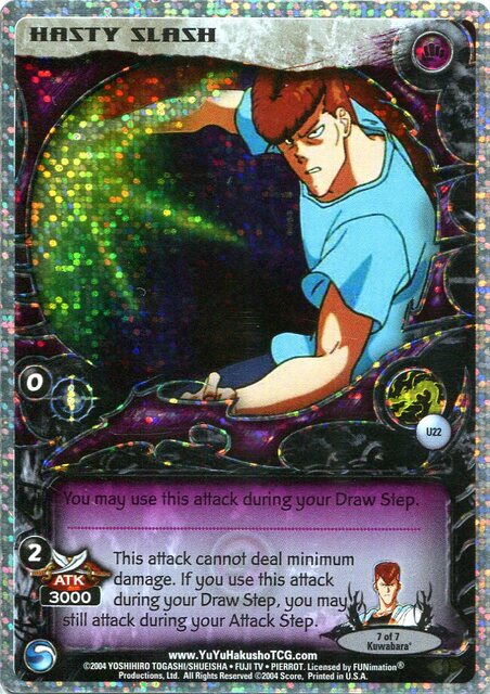 Hasty Slash - U22 - 1st Edition
