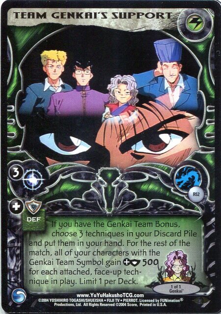 Team Genkais Support - R52