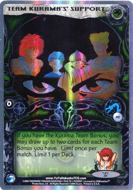 Team Kuramas Support - R55 - Foil