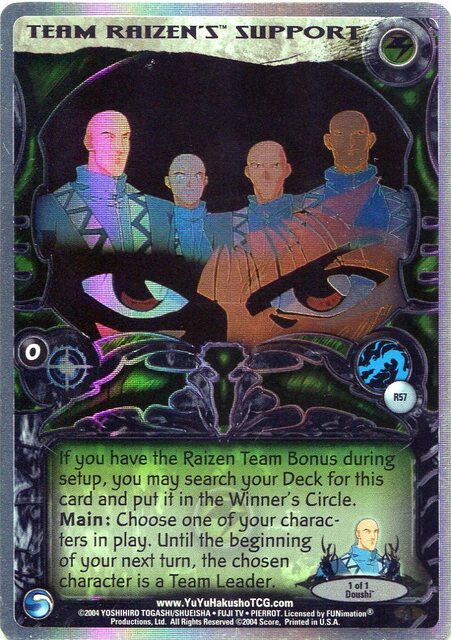 Team Raizens Support - R57 - Foil